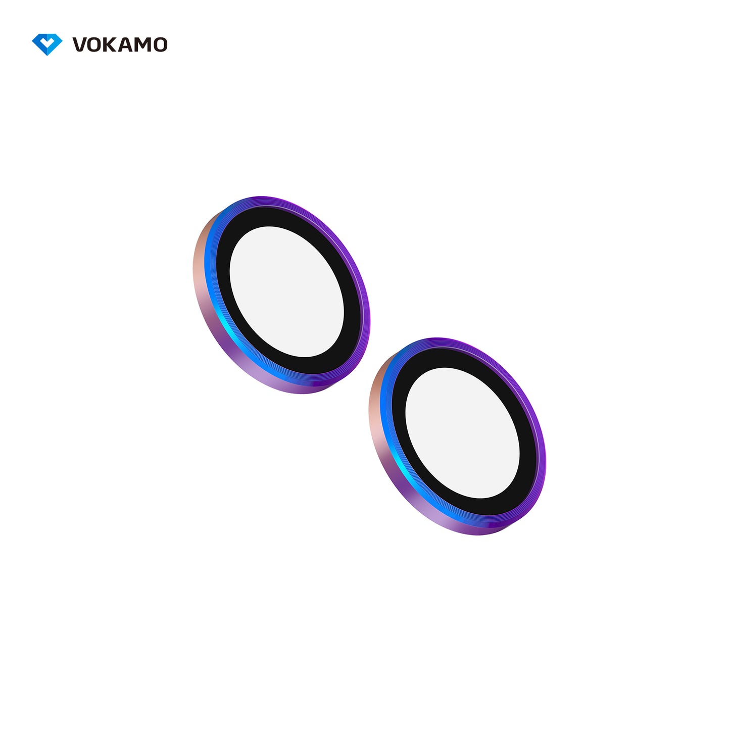 VOKAMO iPhone 15 Camera Lens Protector HD Clarity,Alloy Anti-scratch Lens Enhancer for iPhone 15 Pro Max/15 Pro/15/15 Plus