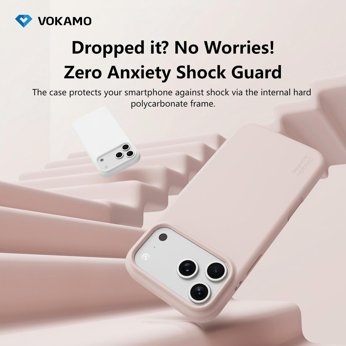 For iPhone 17 Pro Liquid Silicone MagSafe Magnetic Phone Case for iPhone 17 Pro Max - VOKAMO