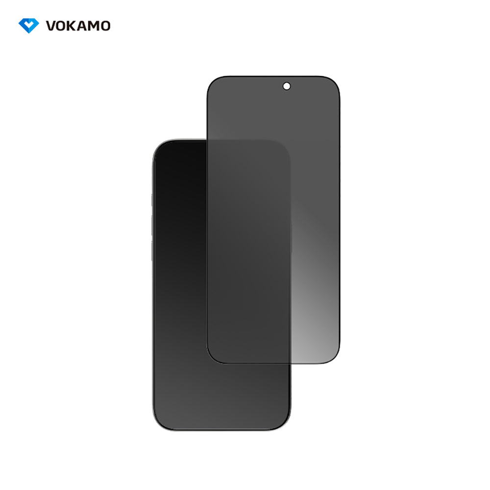 VOKAMO Privacy Screen Protector for iPhone 16 Anti Spy Tempered Glass for Apple iPhone 16 Pro Max