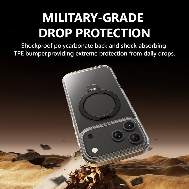 Stand Guard Protective Case for iPhone 17 MagSafe Compatible Drop Test Phone Case for iPhone 17 Pro Max -VOKAMO