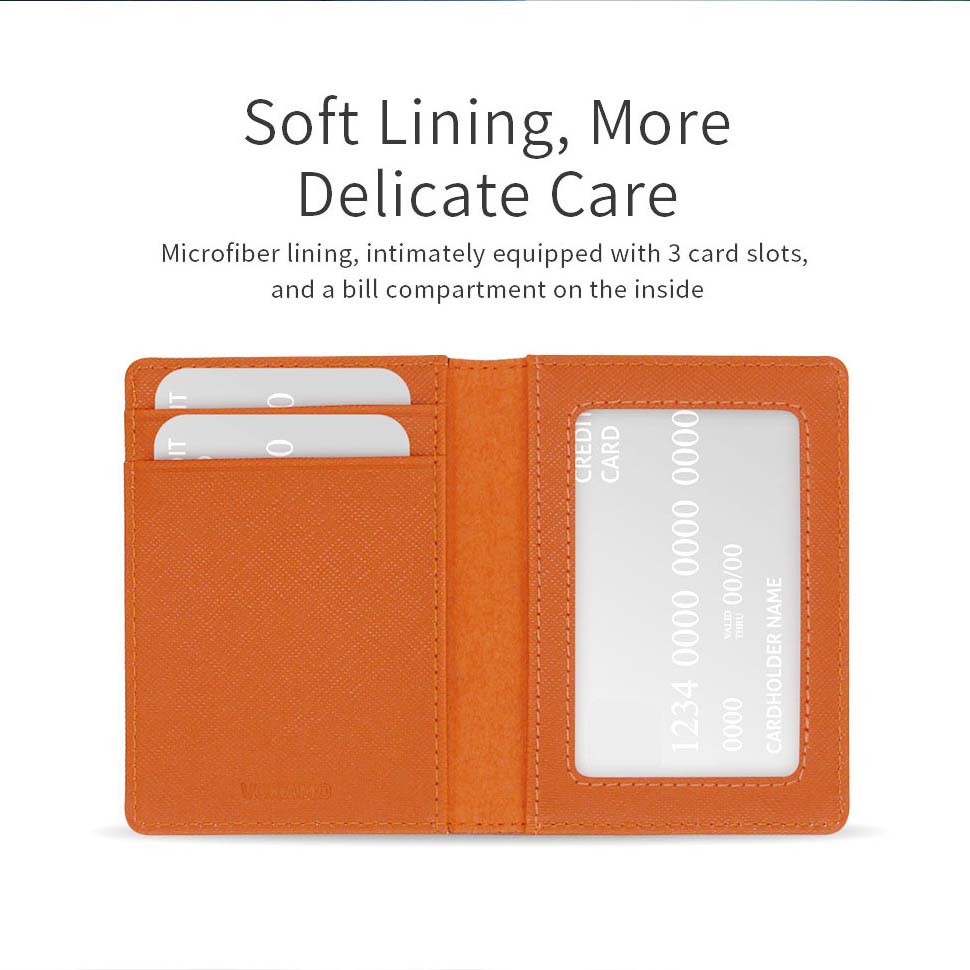 VOKAMO Travel Wallet Passport Holder Card Wallet For Men & Women