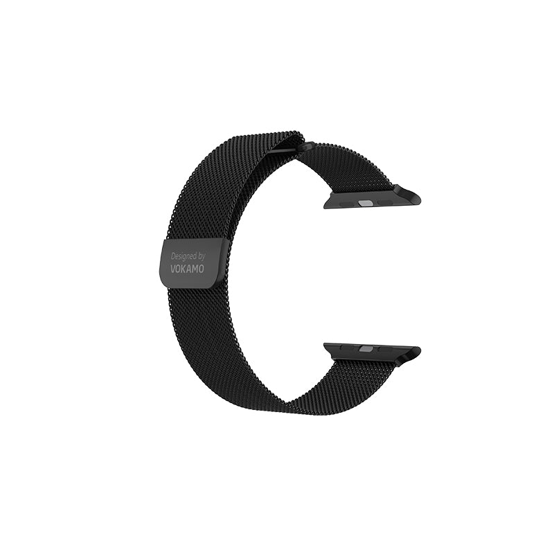 VOKAMO Milanese Loop Magnetic Clasp Steel Metal Mesh Milanese Bracelet Watch Band Strap