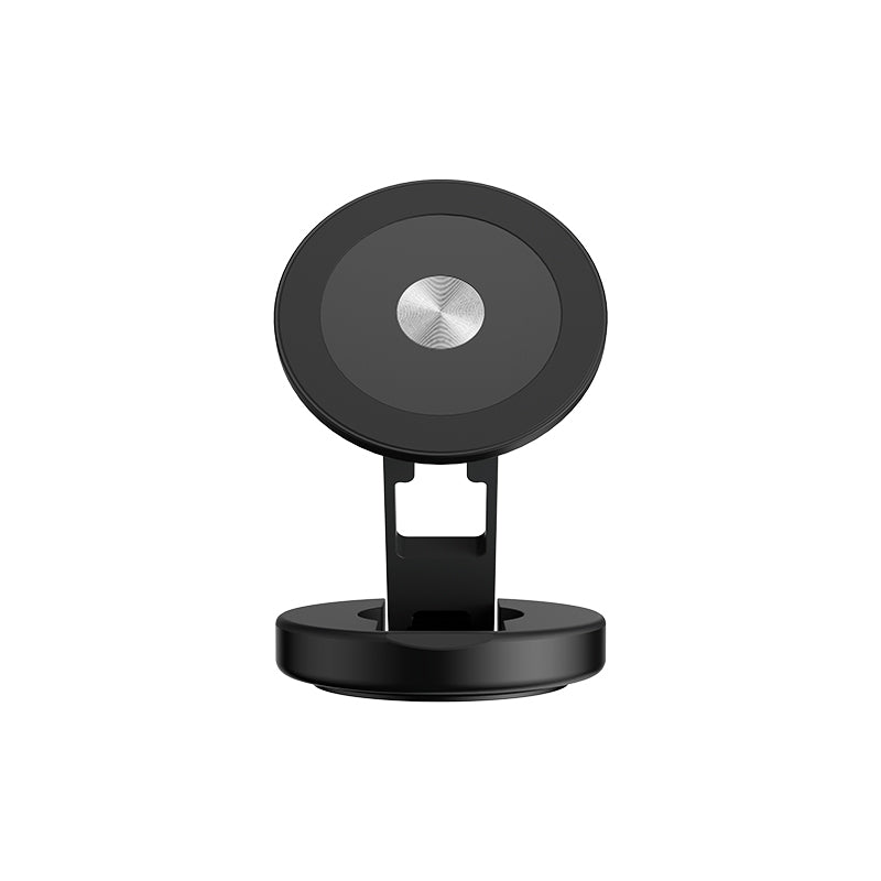 VOKAMO for MagSafe Car Mount Foldable Magnetic Phone Holder for Car Dashboard, Strong Magnets Car Phone Holder Mount Compatible iPhone 16 Pro Max 15 14 13 12,Samsung - MagSafe Car Accessories
