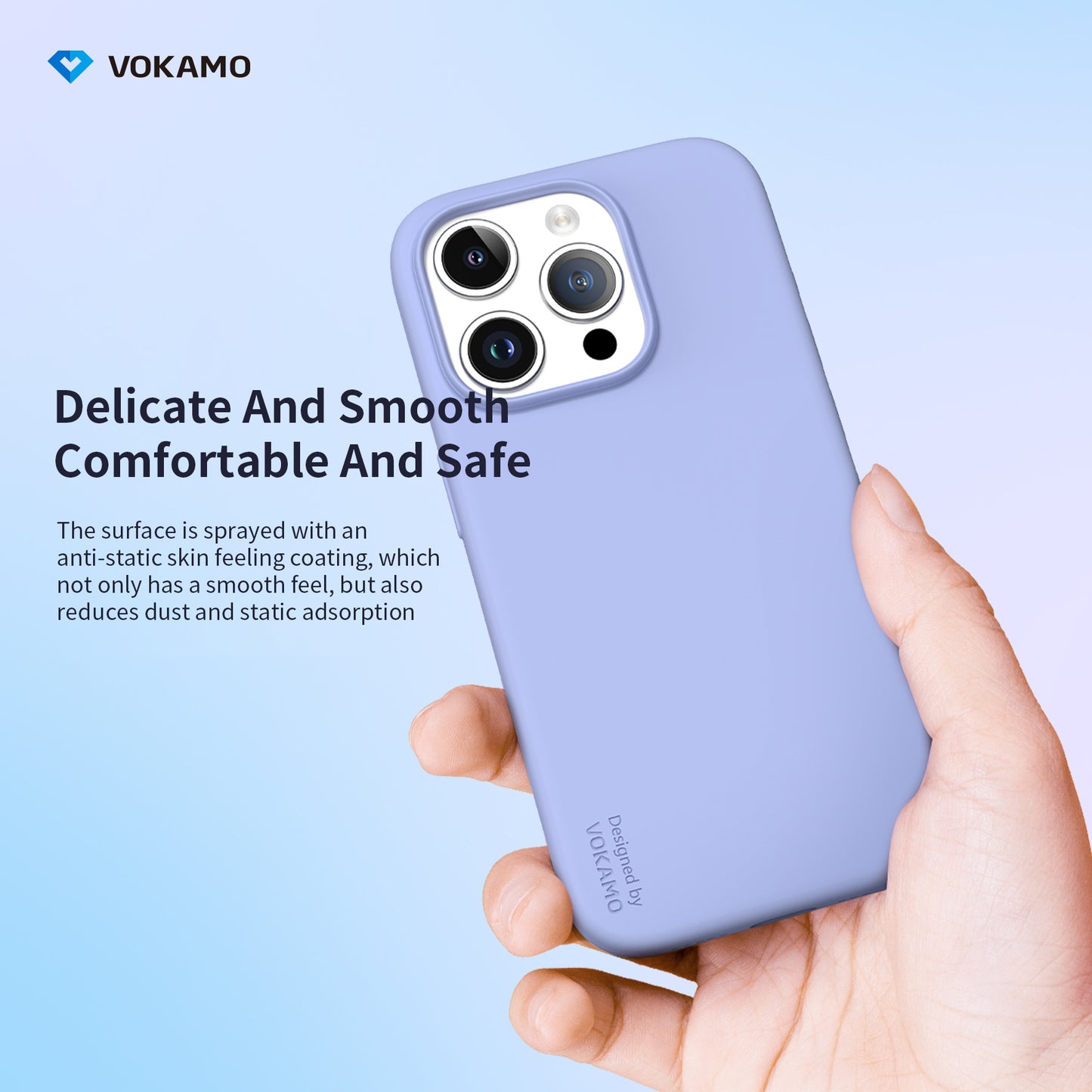 VOKAMO Silicone iPhone Magnetic Case Soft Protective Case Cover For iPhone 15/15 Pro Max/15 Pro/15 Plus