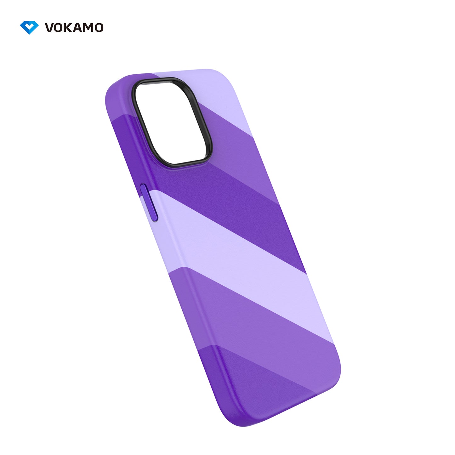 VOKAMO iPhone 15 Magnetic Case Colourful PU Case With MagSafe For iPhone 15 Pro Max/15 Pro/15 Plus/15