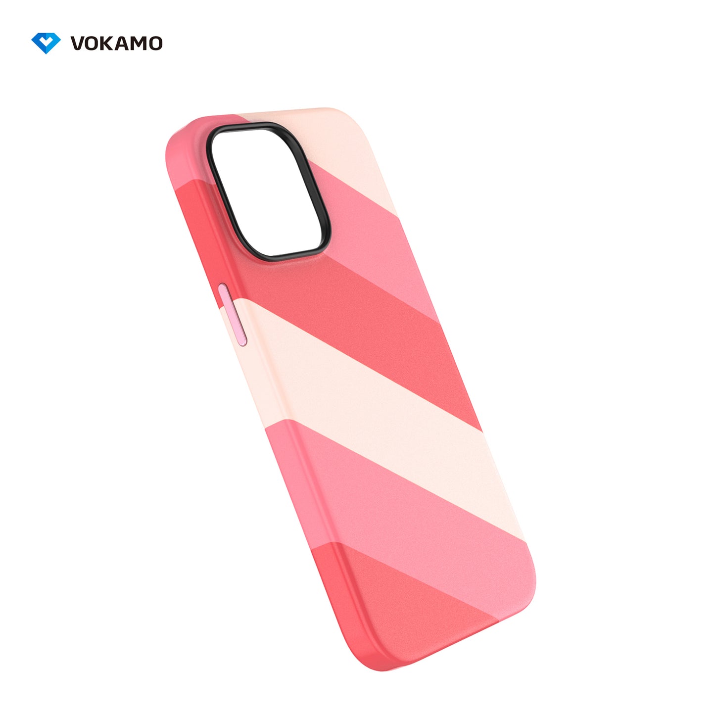 VOKAMO iPhone 15 Magnetic Case Colourful PU Case With MagSafe For iPhone 15 Pro Max/15 Pro/15 Plus/15