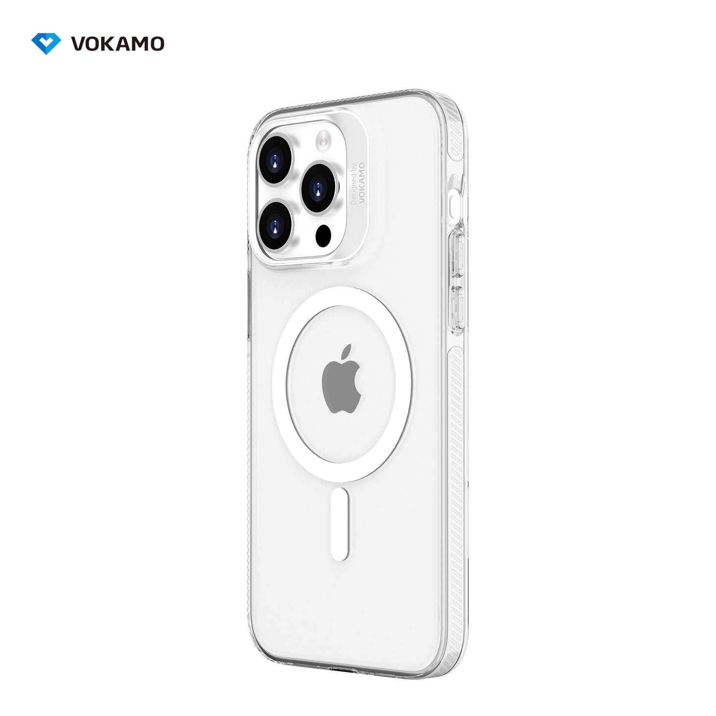 VOKAMO Clear Shockproof Magnetic Case For iPhone 15 Pro Max 15 Pro iPhone 15 Case