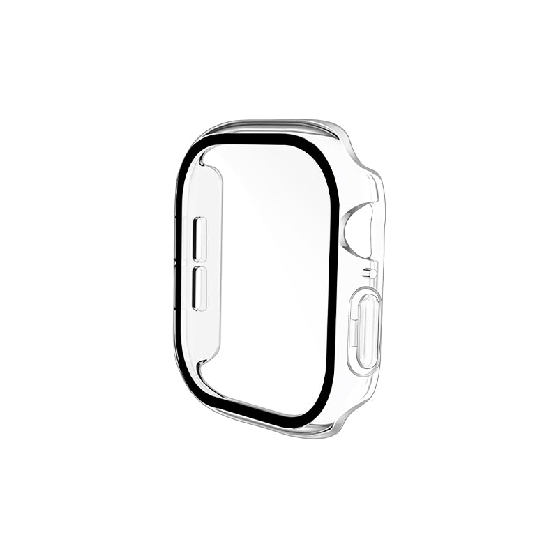 VOKAMO Watch Bumper Case with Tempered Glass Compatible with Apple Watch 42mm 46mm