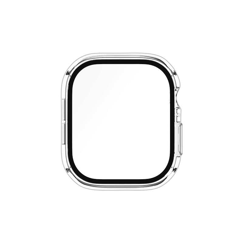 VOKAMO Watch Bumper Case with Tempered Glass Compatible with Apple Watch 42mm 46mm