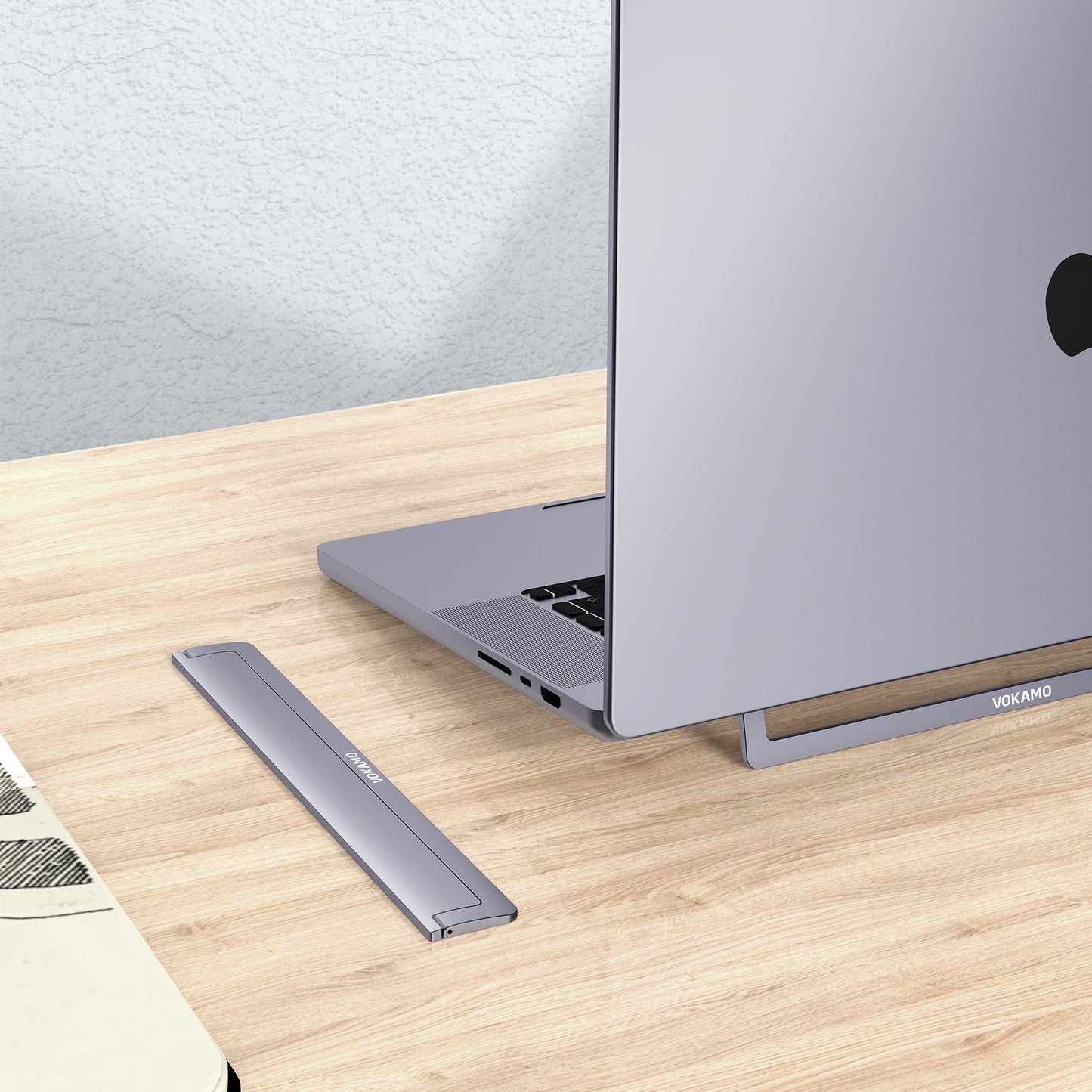 Invisible Ulta - Thin Laptop Stand Adhesive Portable - VOKAMO