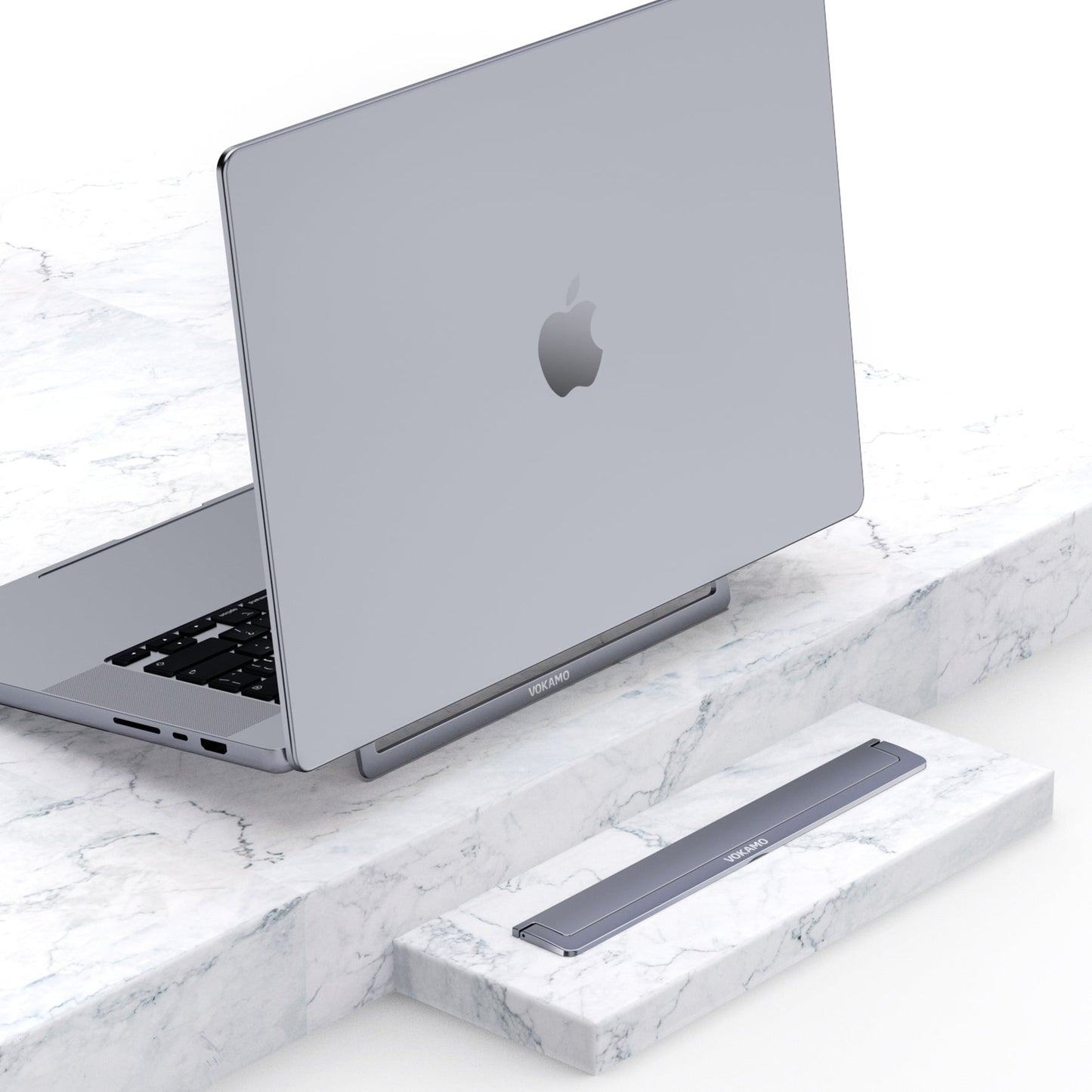 Invisible Ulta - Thin Laptop Stand Adhesive Portable - VOKAMO