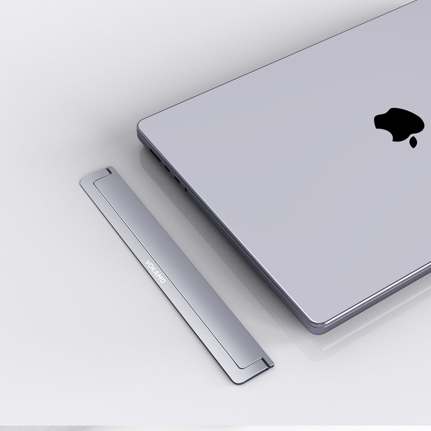 Invisible Ulta - Thin Laptop Stand Adhesive Portable - VOKAMO