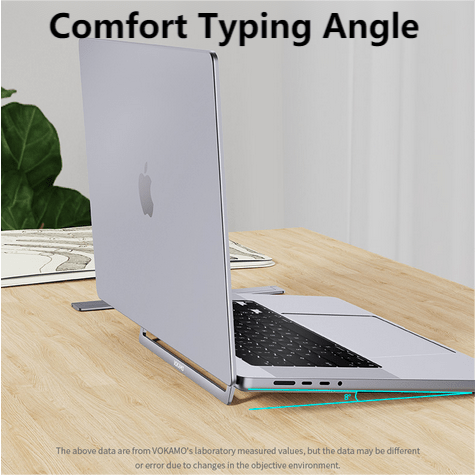 Invisible Ulta - Thin Laptop Stand Adhesive Portable - VOKAMO