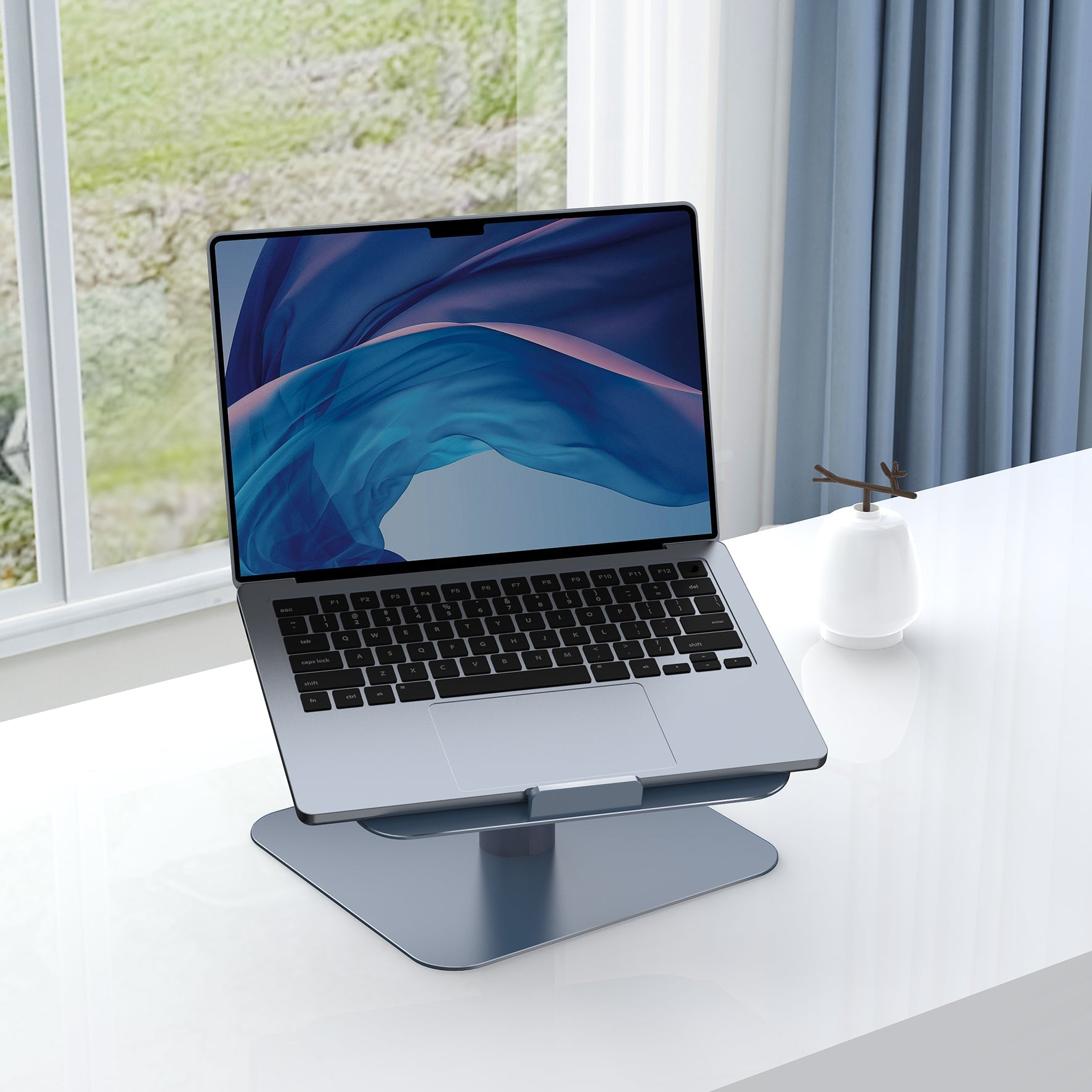 Laptop Stand 360° Rotating Laptop Riser - VOKAMO