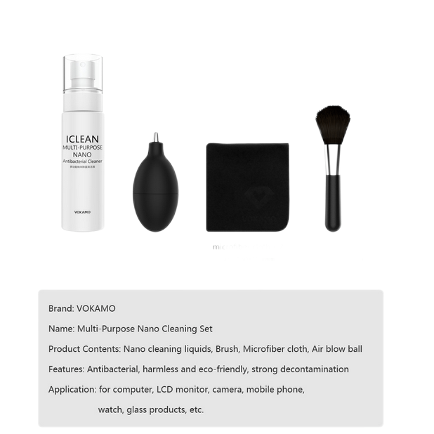 Nano Anti - Bacteria Cleaning Set - VOKAMO