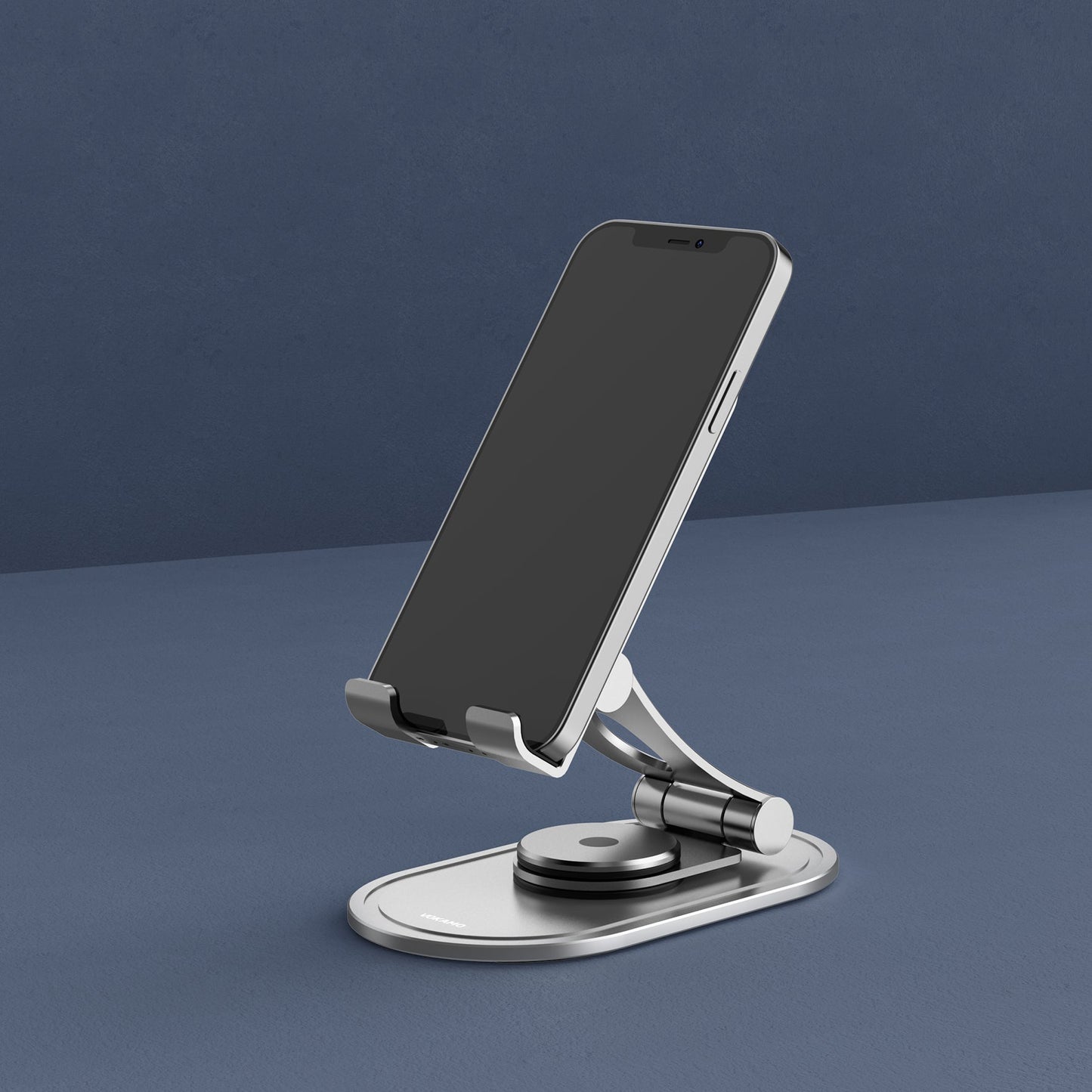 Phone Holder Stand Mounnt,Foldable Aluminum Alloy Adjustable - VOKAMO