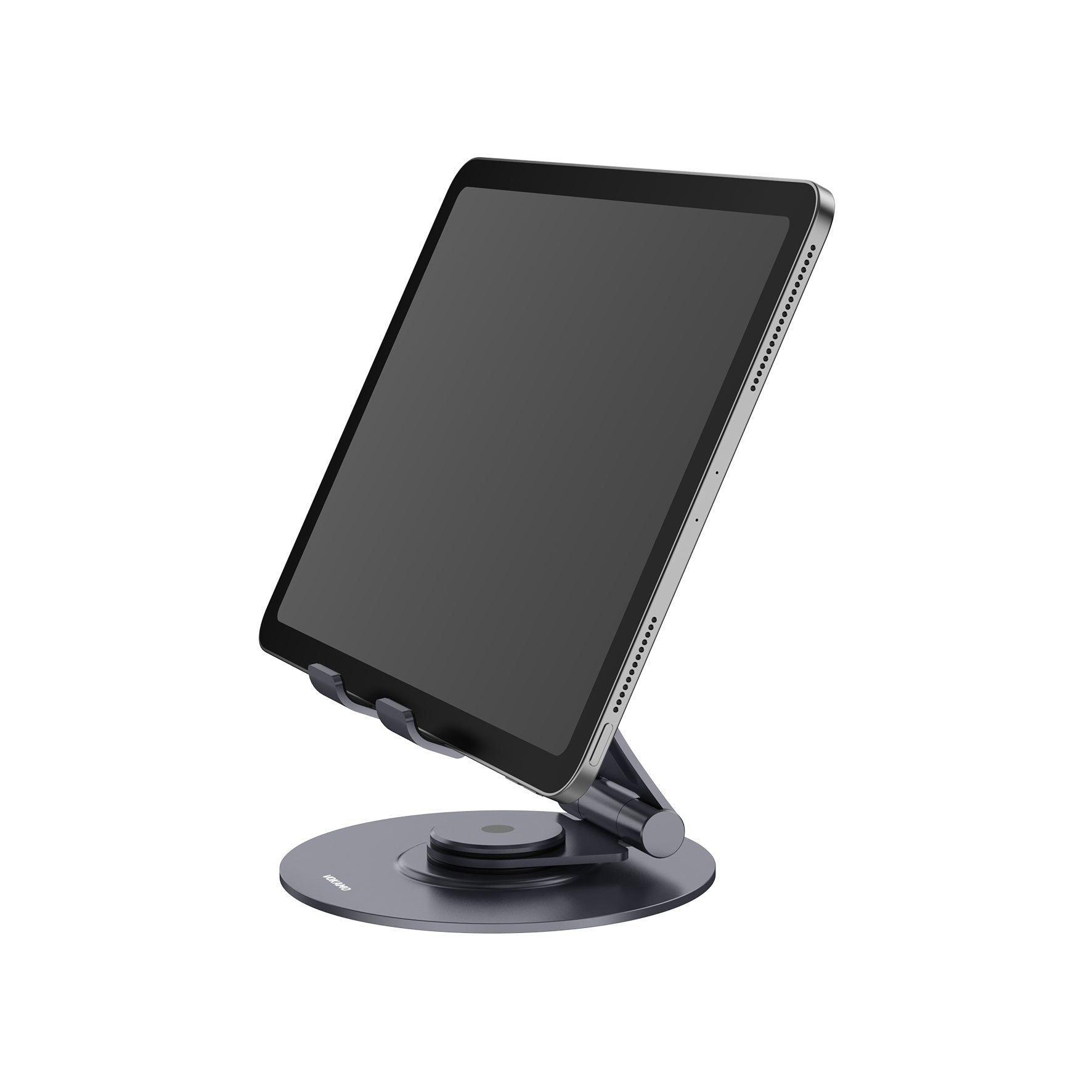 Tablet Stand Holder for iPad,Foldable,Aluminum,360° Rotating,Adjustable - VOKAMO