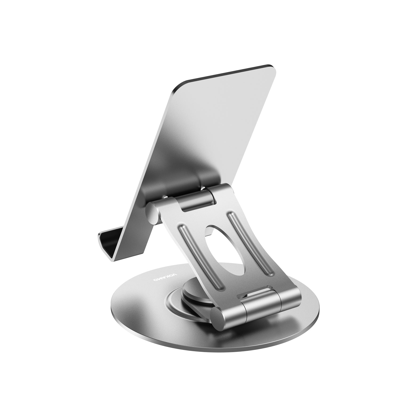 Tablet Stand Holder for iPad,Foldable,Aluminum,360° Rotating,Adjustable - VOKAMO