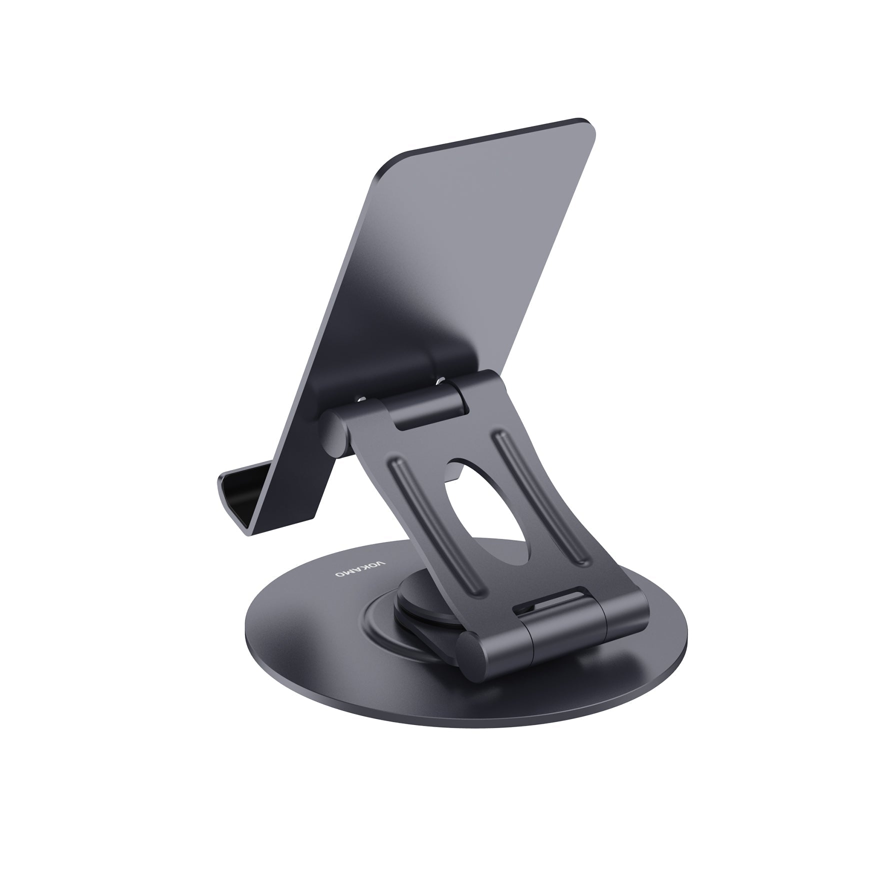Tablet Stand Holder for iPad,Foldable,Aluminum,360° Rotating,Adjustable - VOKAMO