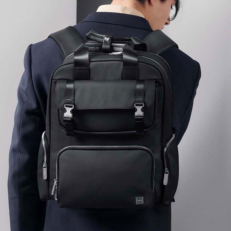 VOKAMO 16 Inches Backpack Bags For Men,Business Travel Bag with Large Capacity - VOKAMO
