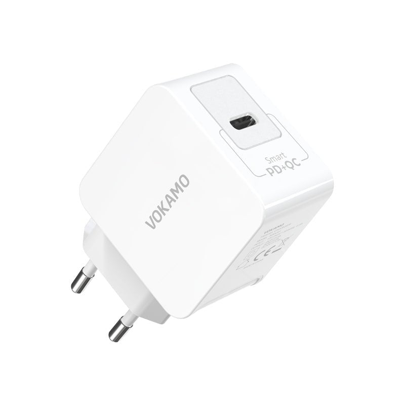 VOKAMO 18W USB - C PD Wall Charger,Type - C Fast Charging Adapter - VOKAMO