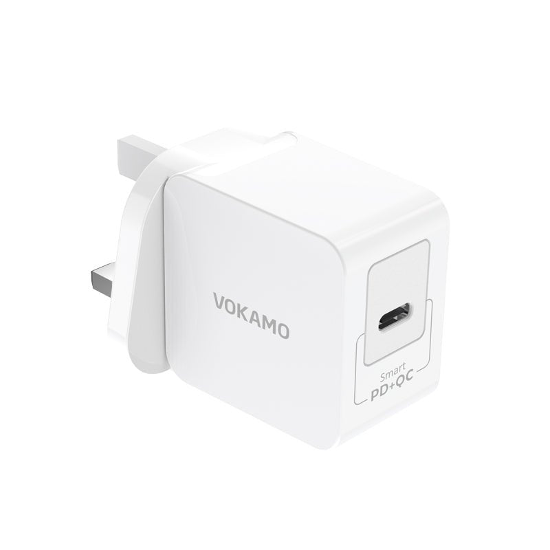 VOKAMO 18W USB - C PD Wall Charger,Type - C Fast Charging Adapter - VOKAMO