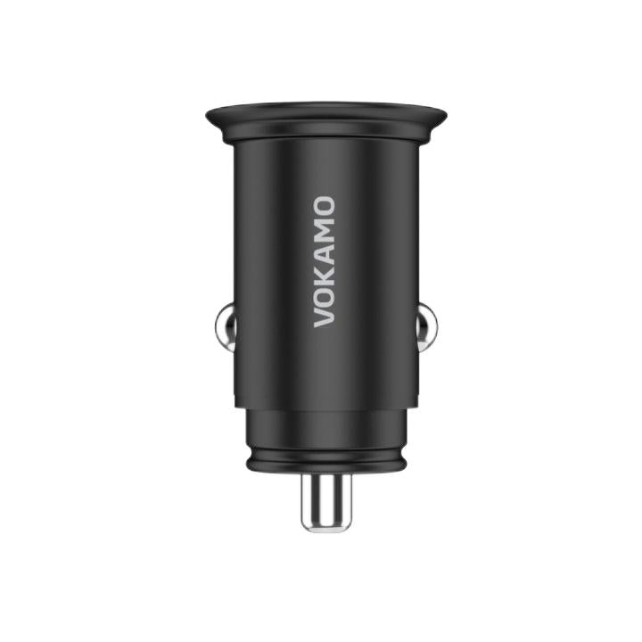 VOKAMO 38W Car Charger PD & QC Fast Car Charge Mini Car Adapter(USB - C+USB - A) - VOKAMO