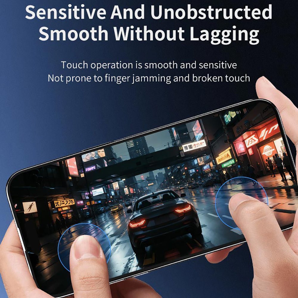 VOKAMO 3D HD Screen Protector Glass For iPhone 16 3d Tempered Glass Curved Full Cover For iPhone 16 Pro Max - VOKAMO