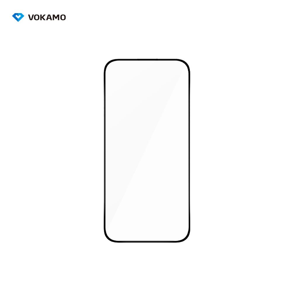 VOKAMO 3D HD Screen Protector Glass For iPhone 16 3d Tempered Glass Curved Full Cover For iPhone 16 Pro Max - VOKAMO