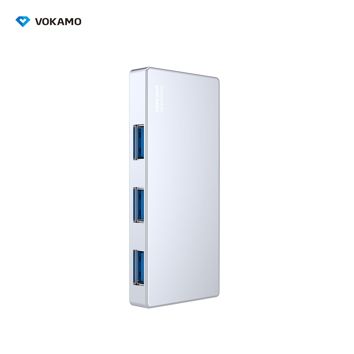 VOKAMO 4 in 1 USB C Hub High Speed 4 Port Type C Multiport Adapter USB 3.0 Expansion - VOKAMO