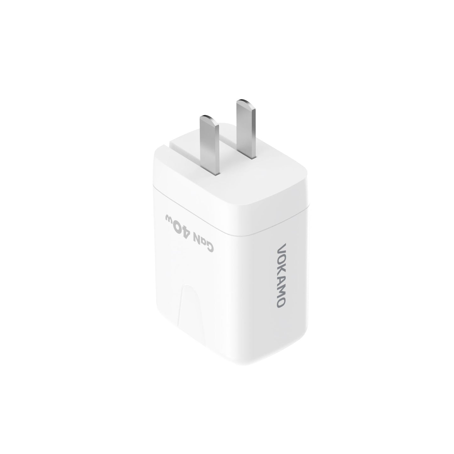 VOKAMO 40W Dual USB C Charger,Power Delivery Wall Charger (USB - C+USB - C) - VOKAMO
