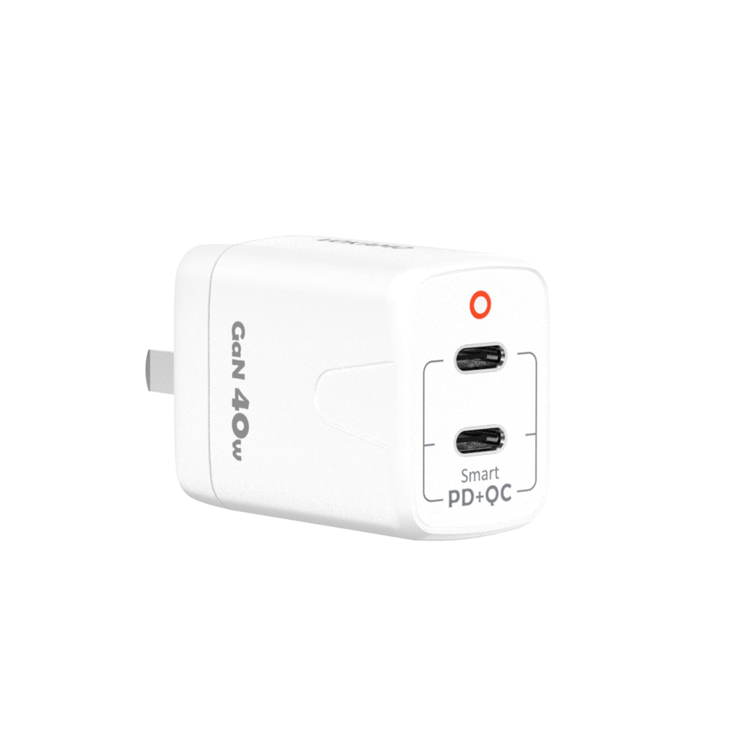 VOKAMO 40W Dual USB C Charger,Power Delivery Wall Charger (USB - C+USB - C) - VOKAMO