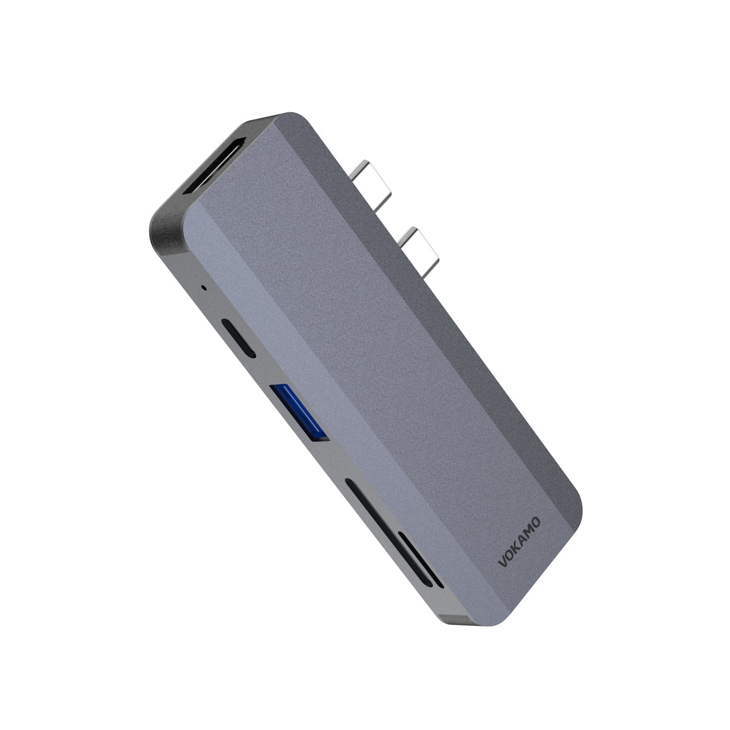 VOKAMO 5 In 1 USB C Hub Adapter for MacBook Pro Adapter Designed For MacBook Air 13 MacBook Pro 13 16 - VOKAMO