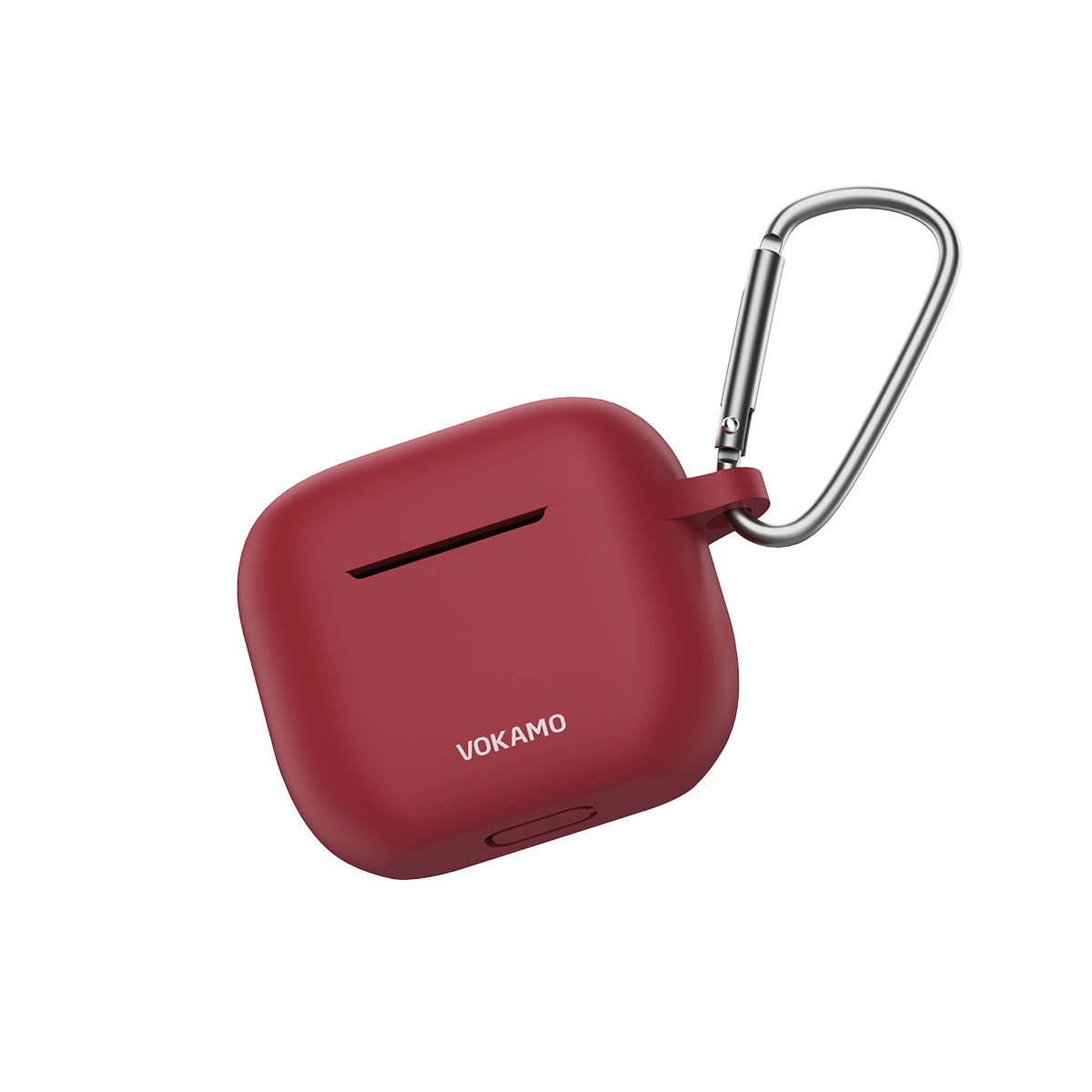 VOKAMO AirPods 3 Case Cover, Silicone AirPods Case with Keychain Compatible with Apple AirPod 3rd Generation 2021 - VOKAMO
