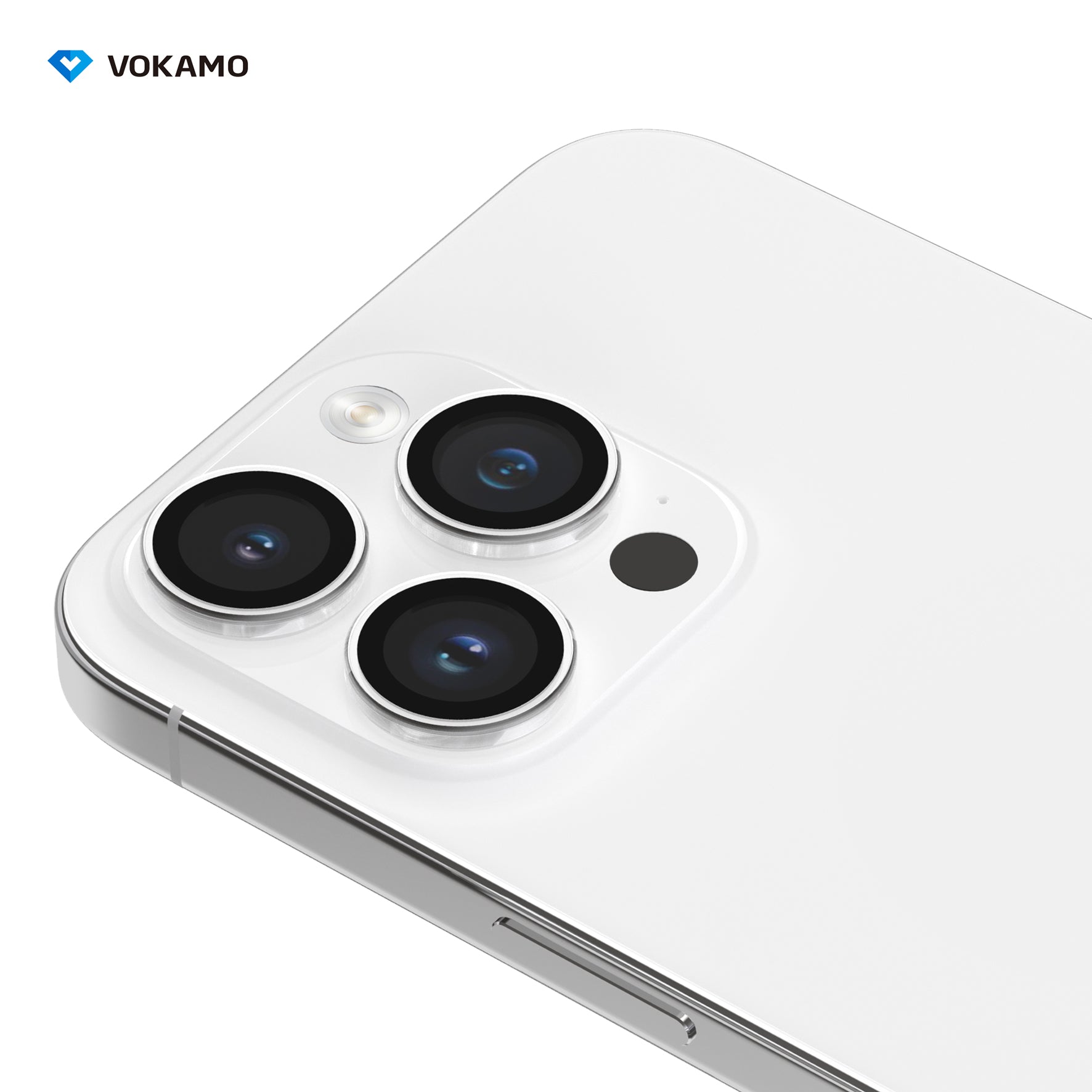 VOKAMO Clear AR Camera Lens Protector For iPhone 15 Pro Max 15 Pro iPhone 15 Plus iPhone 15 - VOKAMO