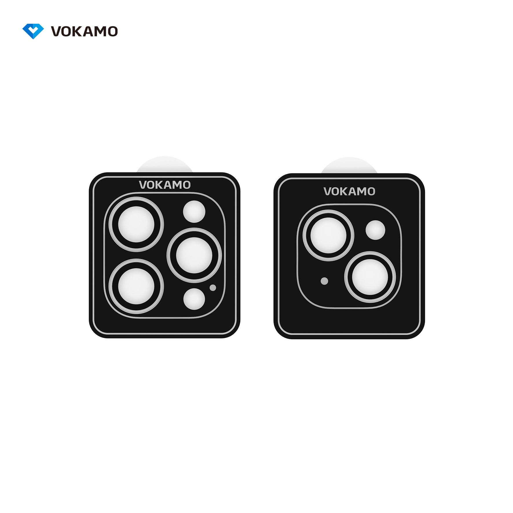 VOKAMO Clear AR Camera Lens Protector For iPhone 15 Pro Max 15 Pro iPhone 15 Plus iPhone 15 - VOKAMO