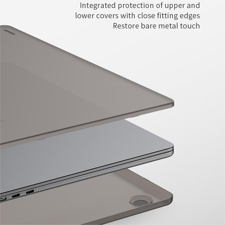 VOKAMO Frosted Hard PC Stand Shell Case Cover For Macbook Air 13 M2 15 - VOKAMO