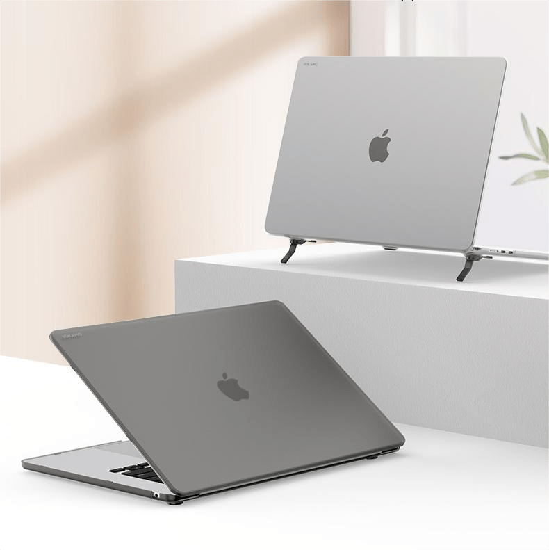 VOKAMO Frosted Hard PC Stand Shell Case Cover For Macbook Air 13 M2 15 - VOKAMO