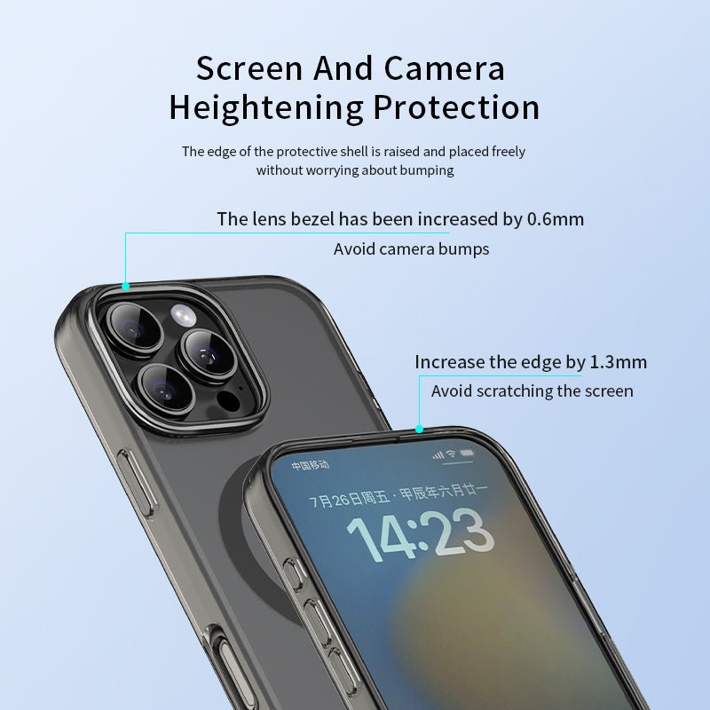 VOKAMO Frosted iPhone 16 Pro Max Case with MagSafe,Hybrid Case for iPhone 16 Series - VOKAMO