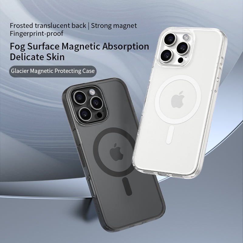 VOKAMO Frosted iPhone 16 Pro Max Case with MagSafe,Hybrid Case for iPhone 16 Series - VOKAMO