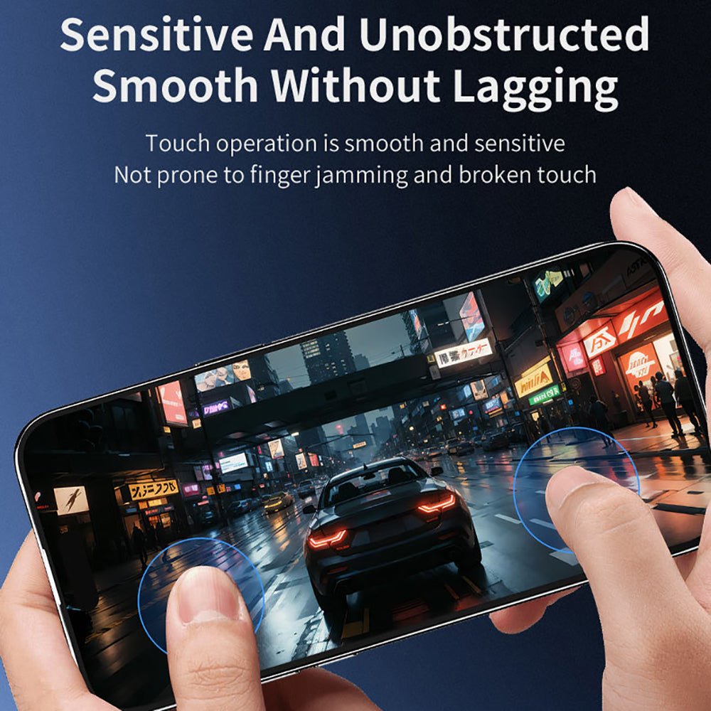 VOKAMO High - Definition Glass Screen Protector For iPhone 16 Clear HD Tempered Glass For iPhone 16 Pro Max - VOKAMO