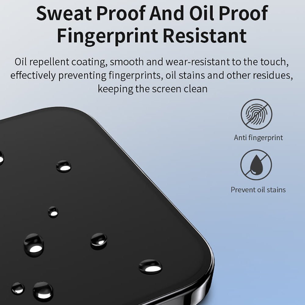 VOKAMO High - Definition Glass Screen Protector For iPhone 16 Clear HD Tempered Glass For iPhone 16 Pro Max - VOKAMO