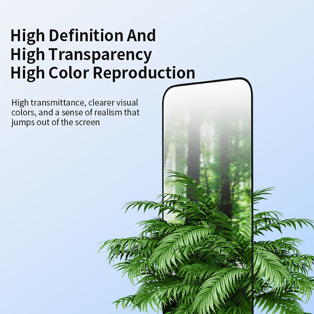 VOKAMO High - Definition Glass Screen Protector For iPhone 16 Clear HD Tempered Glass For iPhone 16 Pro Max - VOKAMO