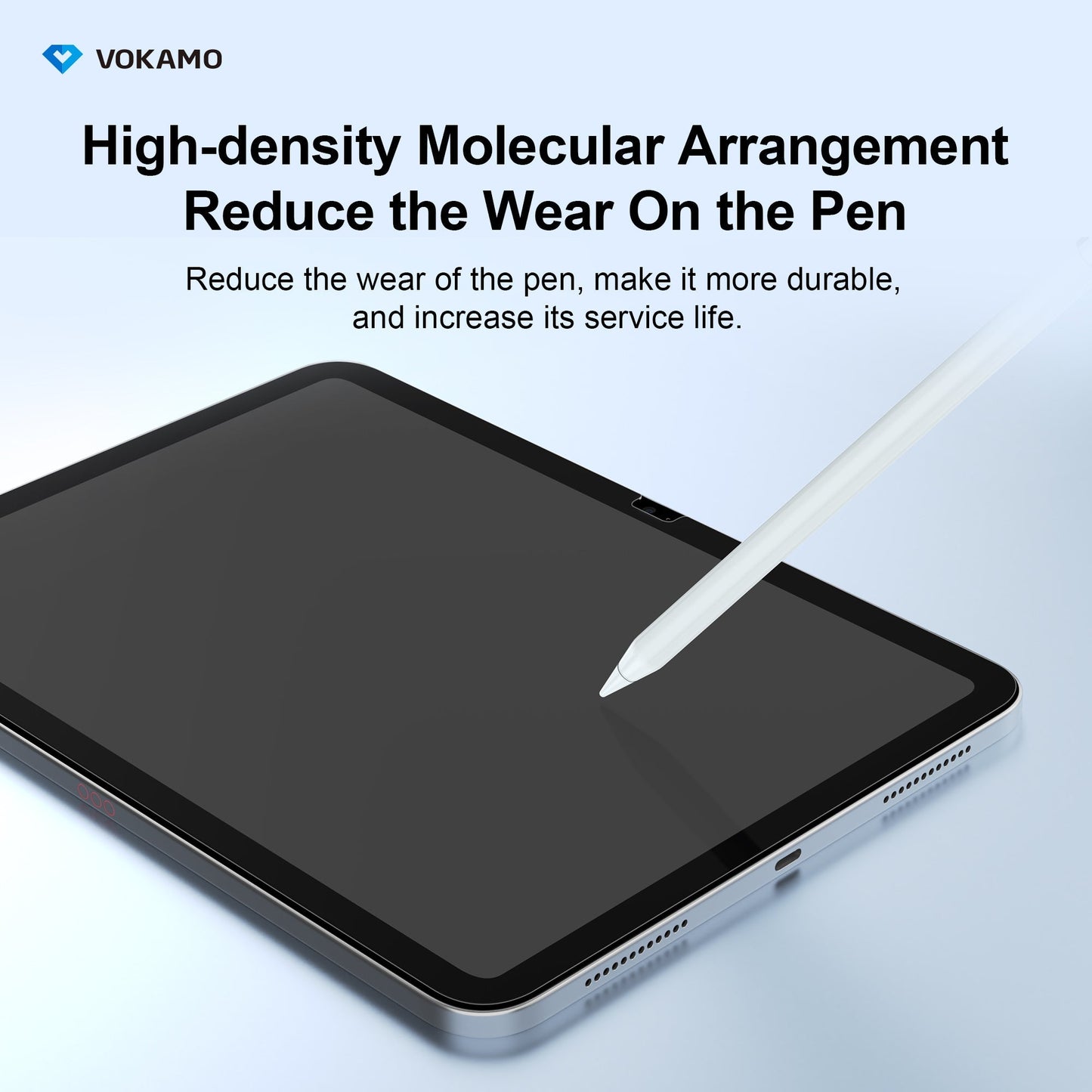 VOKAMO iPad 10.9"Paper Feel Screen Protector for iPad 10.9" 2022,Write and Draw Like on Paper - VOKAMO