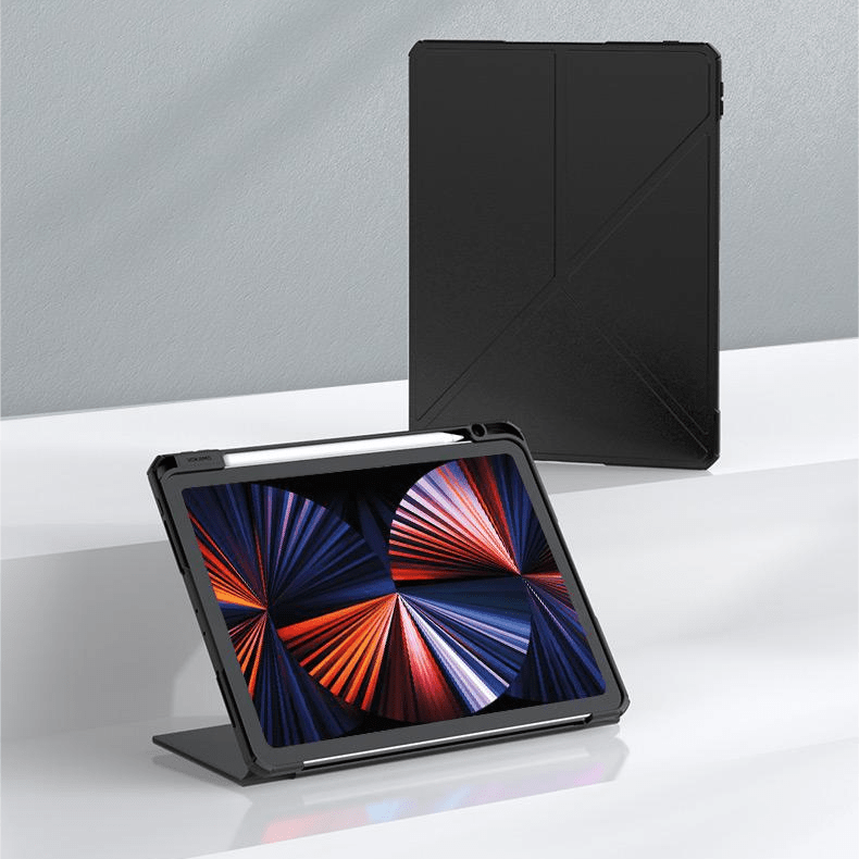 VOKAMO iPad Stand Case for iPad Pro 12.9" (2021/2022),iPad Pro 11''(2021/2020) Protective Case Cover - VOKAMO