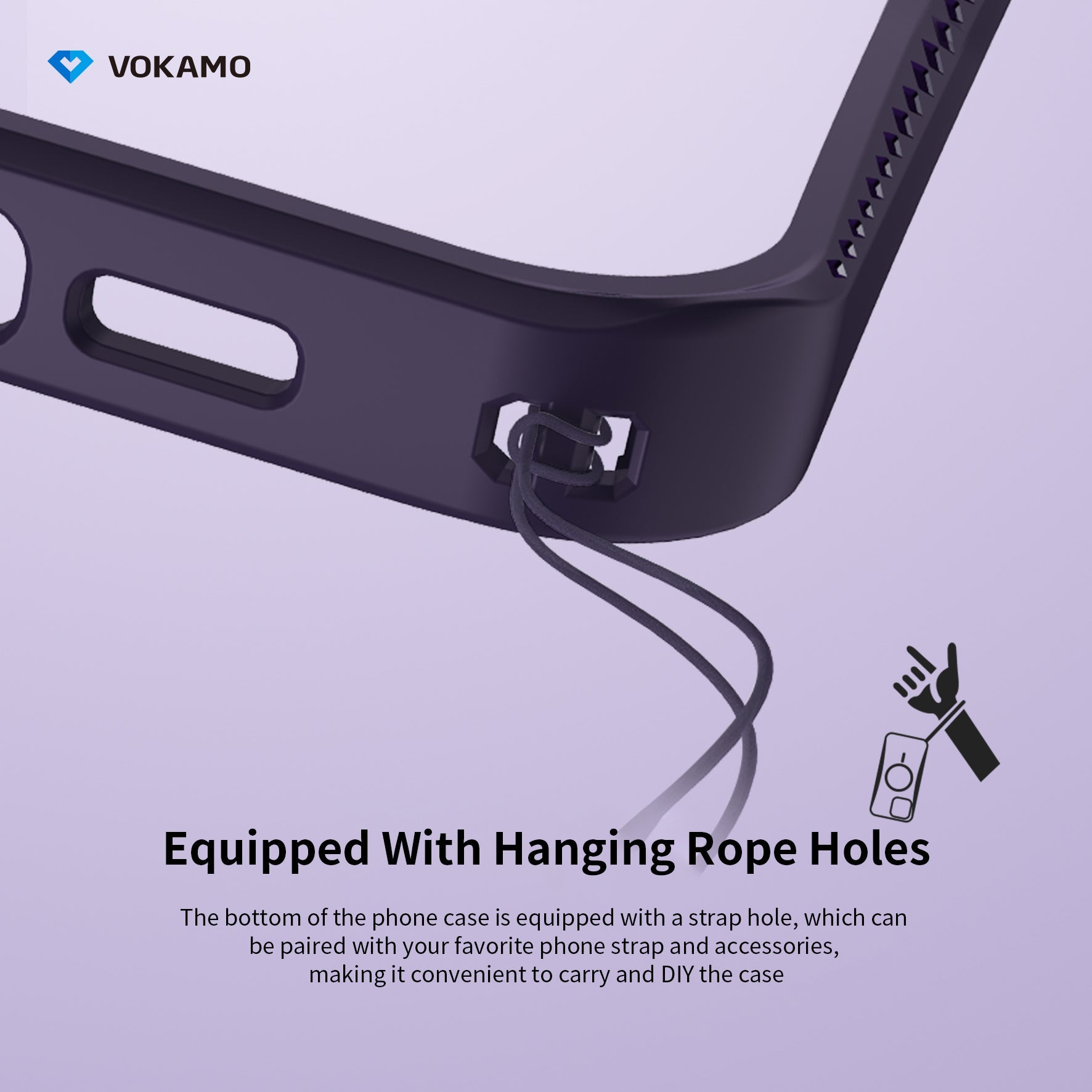 VOKAMO iPhone 15 Glass Magnetic Case Clear iPhone Case With MagSafe For iPhone 15 Pro Max/15 Pro/15 Plus/15 - VOKAMO