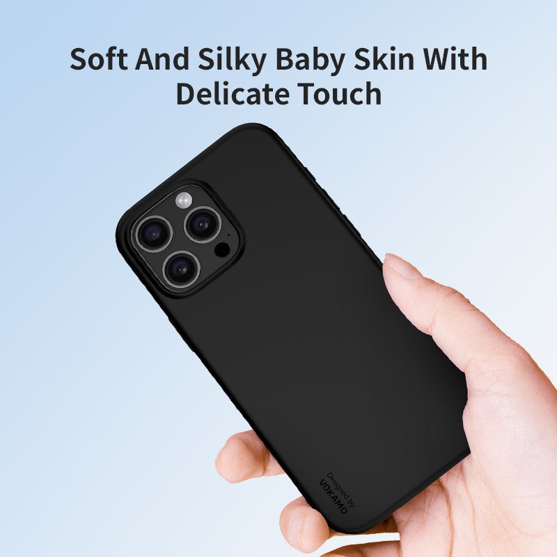 VOKAMO iPhone 16 Silicone Case with MagSafe,Soft Silicone Case for iPhone 16 Pro Max - VOKAMO