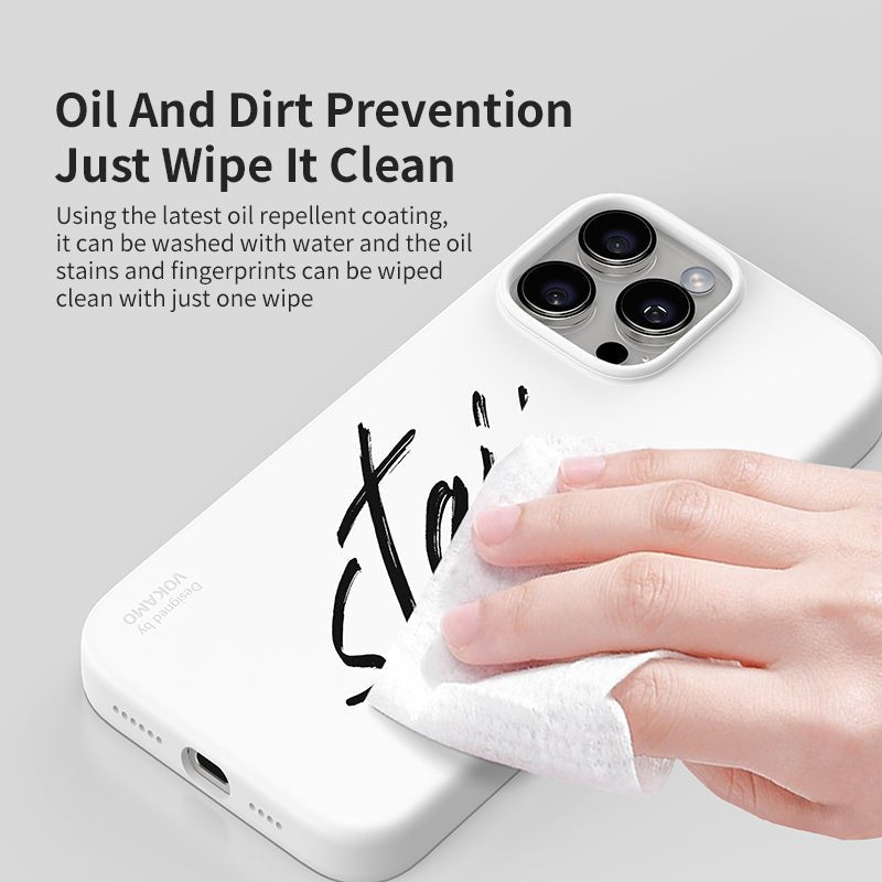 VOKAMO iPhone 16 Silicone Case with MagSafe,Soft Silicone Case for iPhone 16 Pro Max - VOKAMO