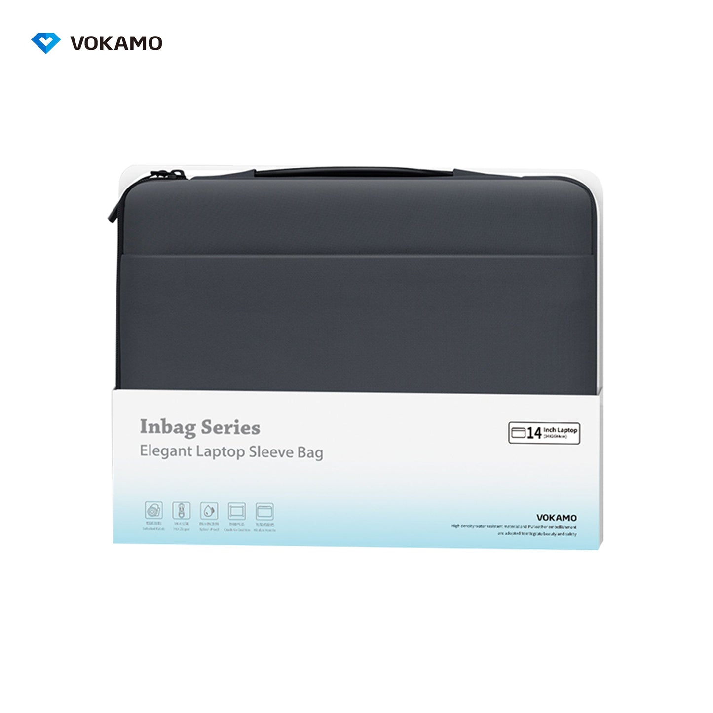 VOKAMO Laptop Sleeve Bag 13 - 16 inches - VOKAMO