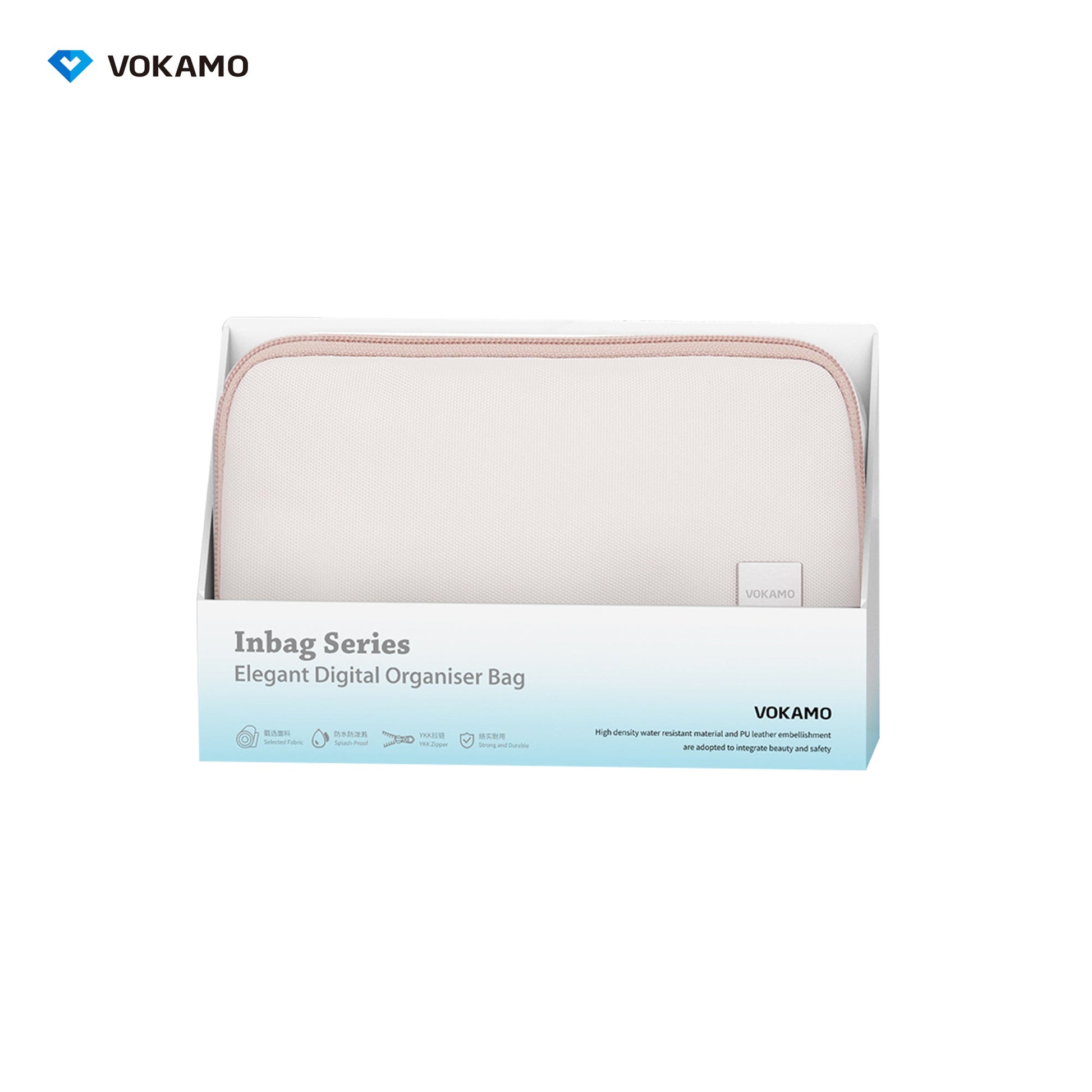 VOKAMO Portable Electronic Organizer Bag For Travel - VOKAMO